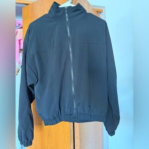 PINK black track jacket